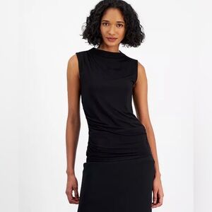 NWT Bar III Crewneck Sleeveless Blouse